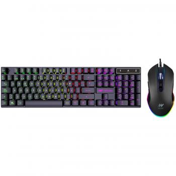 Teclado y Ratón Gaming RGB Netway XKS330