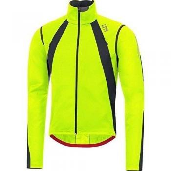 Gore Bike Wear Oxygen Windstopper - Chaqueta para hombre, color amarillo / negro, talla M