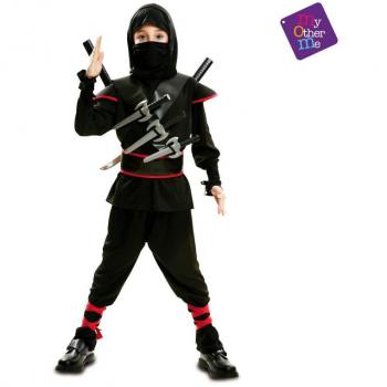 Disfraz de Killer Ninja para Niños de 3-4 años con Accesorios (5 Piezas)