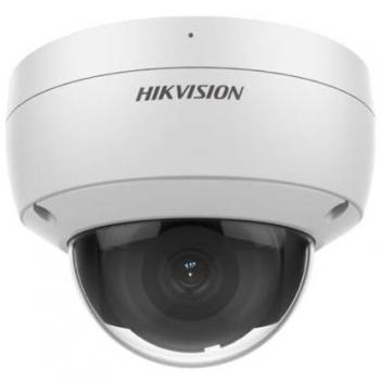Cámara Domo Hikvision 6 MP IP67 2.8mm Audio Bidireccional IR 30m SD hasta 256 GB DS-2CD2163G2-IU