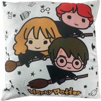 Cojín Decorativo Chibi Harry Potter, Diseño de Personajes Estilo Kawaii, Licencia Oficial Warner Bros