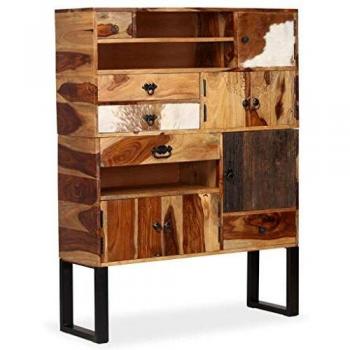 Solid Sheesham Wood Sideboard 39.4x11.8x51.2