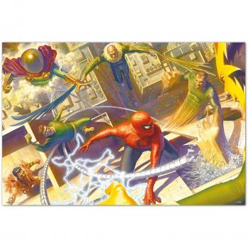 Póster Marvel Spider-Man vs The Sinister Six by Alex Ross 61x91.5cm