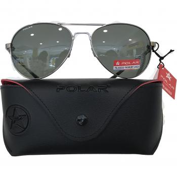 Polarized Carbon Fiber Men's Sunglasses - Model CF01 - Grey 48 Standard Size