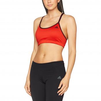 adidas Strappy Bra Sol BK2157 Sujetador Deportivo, Mujer, Rojo