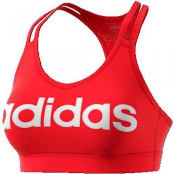 adidas W E BT Sujetador Deportivo, Mujer, rojglo/Blanco, XL