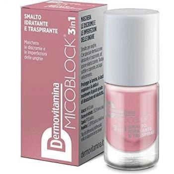 Dermovitamina Micoblock 3 en 1 Esmalte Hidratante y Transpirable Color Nude 5 ml