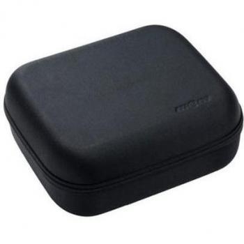 Audio123 - Funda para auricular grande, 24 x 20 x 10 cm, color negro