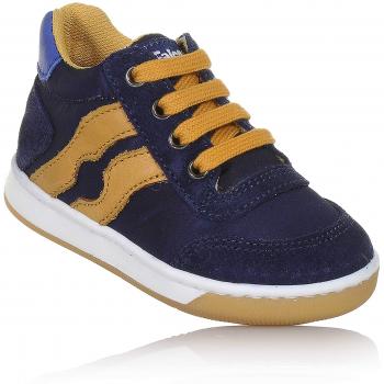 Falcotto - Zapatos de Cordones para niño Azul Size: 20 EU