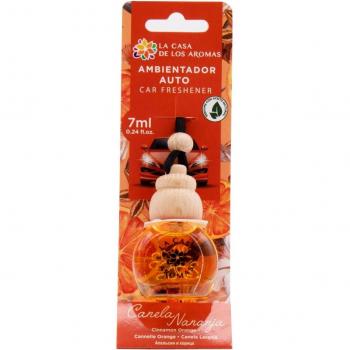 Ambientador para coche de Canela Naranja
