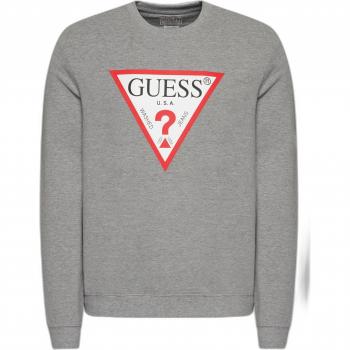 Guess Audley Slim Fit Fleece Sweatshirt in Gray