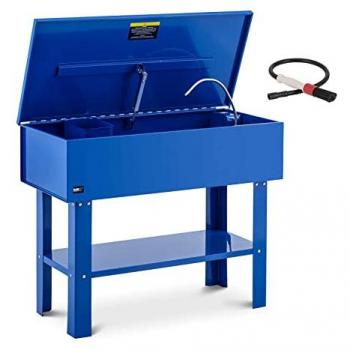 Lavadora de Piezas MSW 150L - Taller, 2 Vasos, Sistema Cerrado, Bomba Integrada