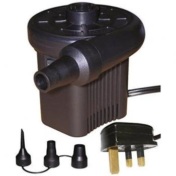 Jobe Air Pump 230V UK Plug - Esquís de Agua, Color Negro, Talla 230 V