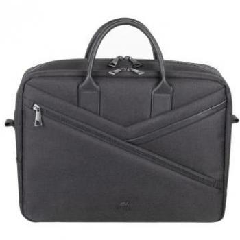 Maletín Rivacase Clark 8134 Negro para portátil de 15,6