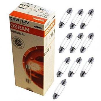 OSRAM 6418 Lámpara Tubular, 12V, 5 W