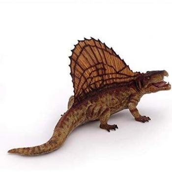 Papo- Figura Dinosaurio Dimetrodon 16,5X7X7,8CM, Multicolor