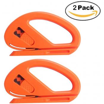 Gebildet Cortador de Seguridad Snitty Car Vinyl Wrap Cutting Tool Cortador de Fibra de Carbono de aplicación Cuchillo, Pack de 2