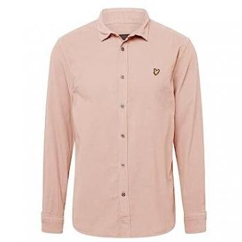 Lyle & Scott Men's Needle Cord Shirt - Mauve Dusk