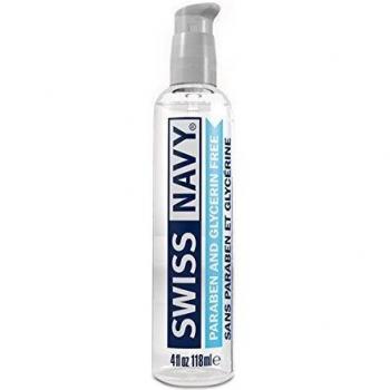 Swiss Navy Paraben/glicerina sin lubricante a base de agua - 118ml. 160 g