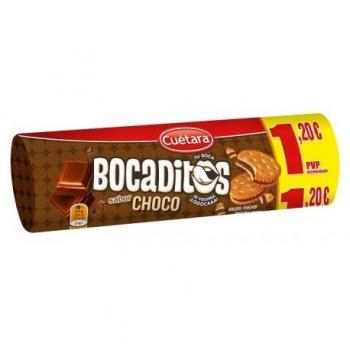 GALLETAS BOCADITOS CHOCO CUETARA 150 GR