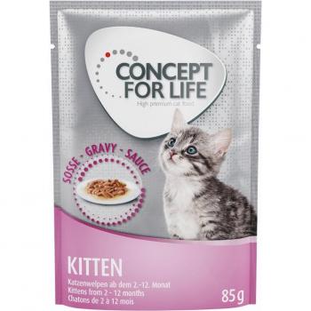 Concept for Life Sterilised Cats en salsa - 48 x 85 g