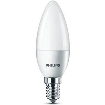 Philips 929001205830 - Bombilla LED vela, casquillo E14, consume 5.5 W