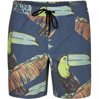 Hurley Paradise Volley 17 Bermudas, Hombre, Azul