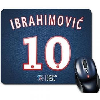 Alfombra de ratón Zlatan Ibrahimovic Paris Saint Germain - N ° 10 Kdomania