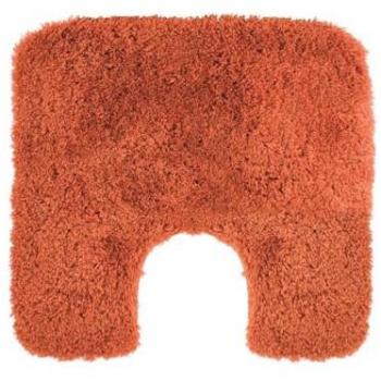 Alfombra de baño acrílica antideslizante Bree 55x55 cm Terracota - Spirella