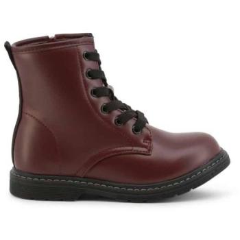 Botines Shone Rojo para Niño Otoño/invierno - Cuero Sintético, Ojales Metálicos
