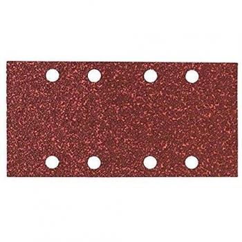 Bosch 2 609 256 A80 - Juego de hojas de lija de 10 piezas para lijadora orbital