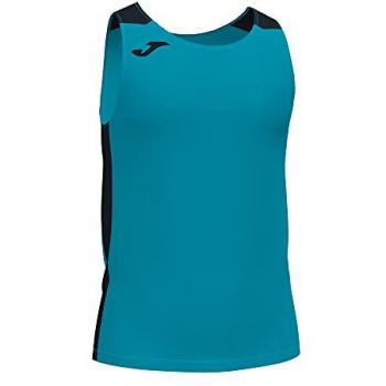 Camiseta tirantes hombre Joma Record II turquesa negro