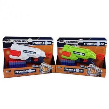 Pistola Revolver con 12 dardos Eva