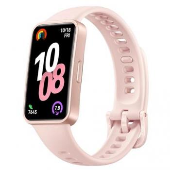 Huawei Band 10 Pink AMOLED Smartwatch Activity Tracker with 14 Days Battery Life