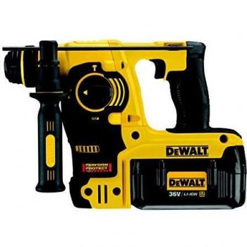 DeWalt DCH363D2-QW 36V LI-ION - Martillo Electroneumático SDS Plus 36V Li-Ion 2,0Ah 2,3J