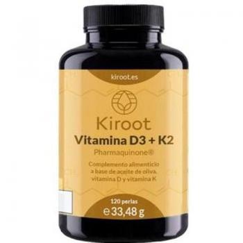 Kiroot Vitamina D3 + K2 120 cápsulas