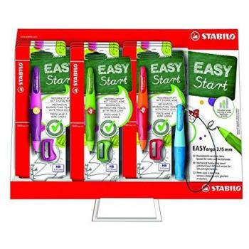 Stabilo EASY Ergo - Expositor de 9 portaminas, 1 unidad