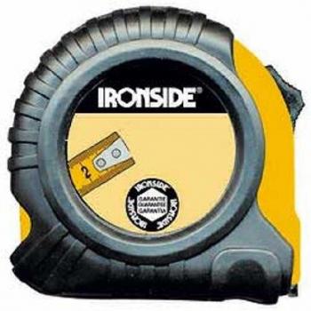 Ironside M261505 - Flexometro abs caucho con freno 8mx25mm