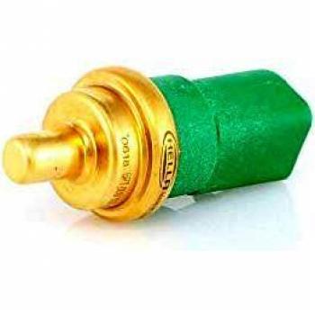 HELLA 6PT 009 107-141 Sensor, temperatura del refrigerante - 12V - 4polos - enchufado - con junta - con circlip