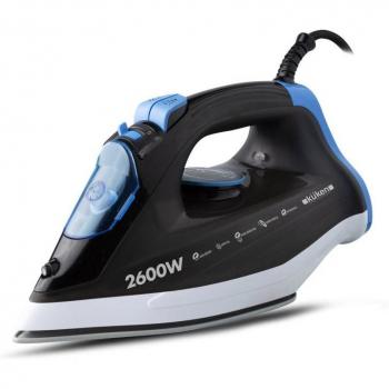 Plancha de Vapor Kuken 2600W con Suela Inox