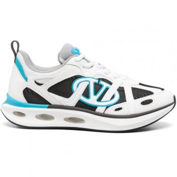 Valentino Garavani Men's Vlogo Easyjog Sneakers in Clear Blue | Size 43 | 5Y0S0I25MCHZSF