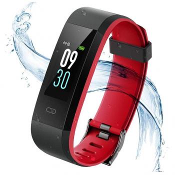 Vigorun Fitness Tracker Rastreador de Actividad de Pantalla en Color Monitor de Pulso cardiaco IP68 a Prueba de Agua Podómetro Monitor de sueño,para Android e iOS