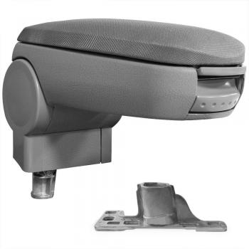 Protec reposabrazos central c apoyabrazos con compartimento c acolchado c tela c gris