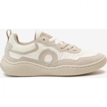 Zapatillas Deportivas Sostenibles para Mujer Ecoalf Alcudiany Beige con Cordones en Nylon Reciclado