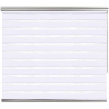 Estor Premium Día y Noche Blanco 120 x 250 cm