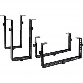 Dataflex 32.183 - Soporte para CPU Horizontal/Vertical, Kit de sujeción, Color Negro