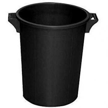 Bidón de Basura Negro 41 cm altura x 36 cm largo x 35 cm ancho ICS