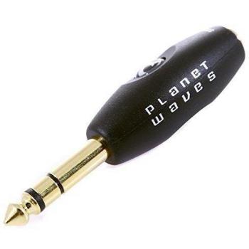 Planet Waves 0.25 inch Male Stereo to 0.125 inch Female Stereo Adapter