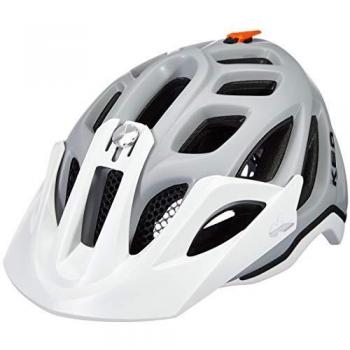 KED Trailon - Casco de Bicicleta - Gris/Blanco Contorno de la Cabeza L | 56-62cm 2019