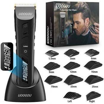 16 en 1 Cortapelos Hombre, Maquina Cortar Pelo Profesional, Recortadora de Barba, Cortador Pelo Electrico para Hombres, Recortadora de Cabello Recargable con 38 Longitudes de Corte
